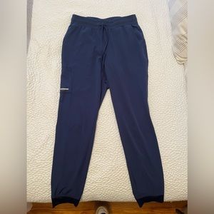 Barco Sketchers Navy High Waisted Jogger Scrubs